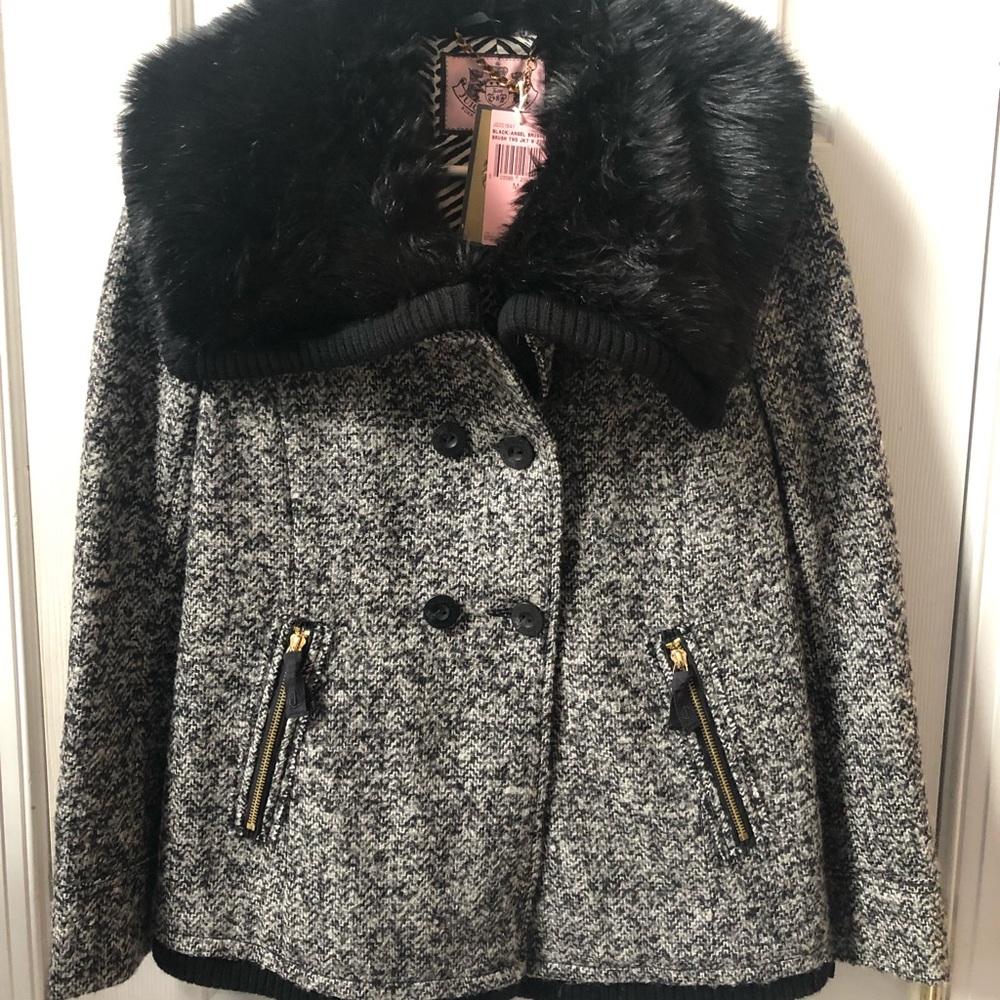 Juicy Couture double breasted coat